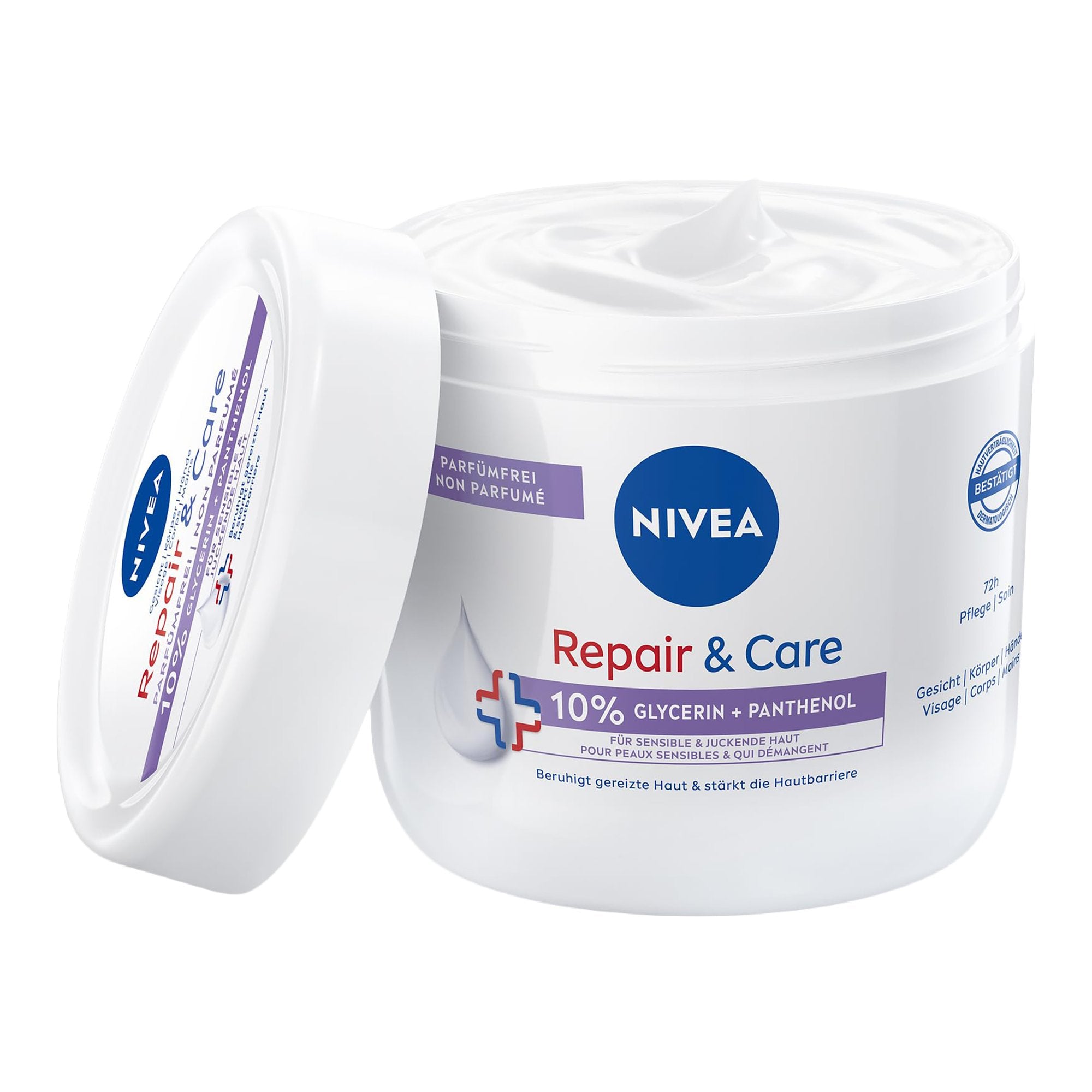 Nivea Repair & Care crème corps peau très sèche