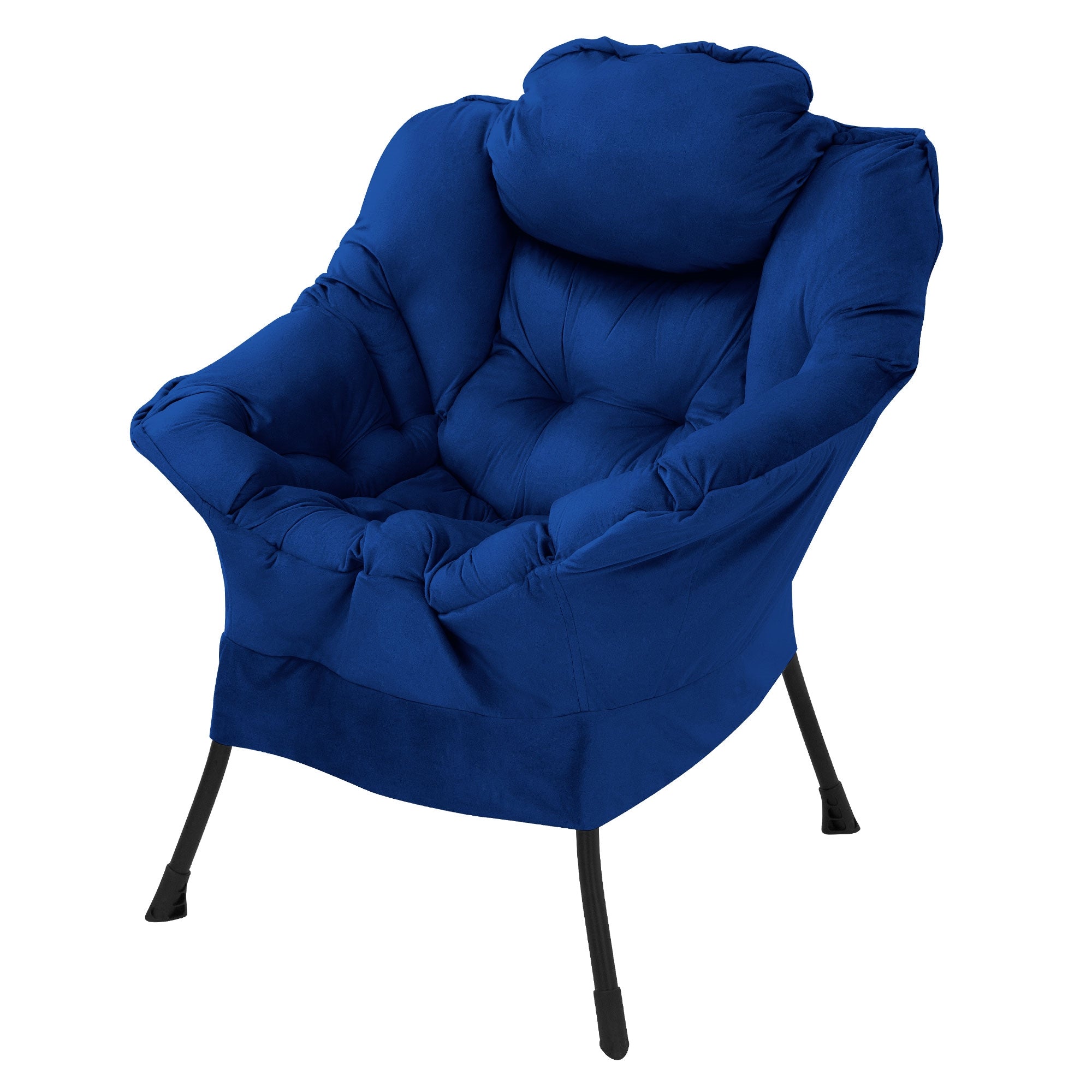 ECD Germany Möbel Fauteuil relax anthracite accoudoirs