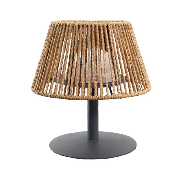 Red Deco Standy Mini Raffy lampe sans fil raphia 22cm