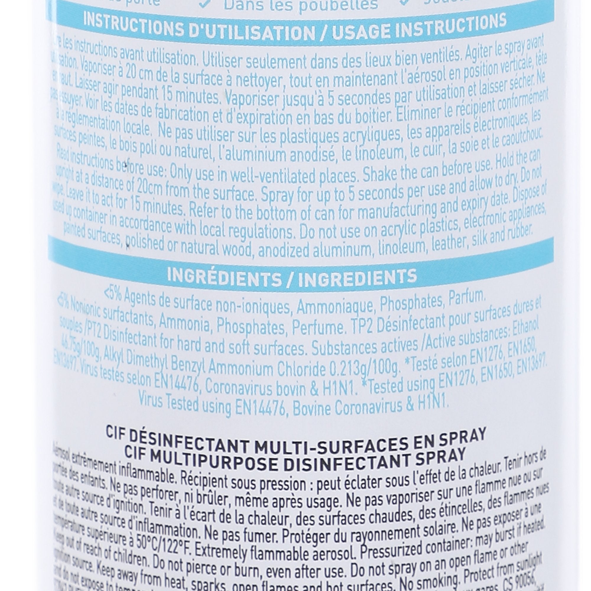 Stokomani Maison spray désinfectant multi-usages océan