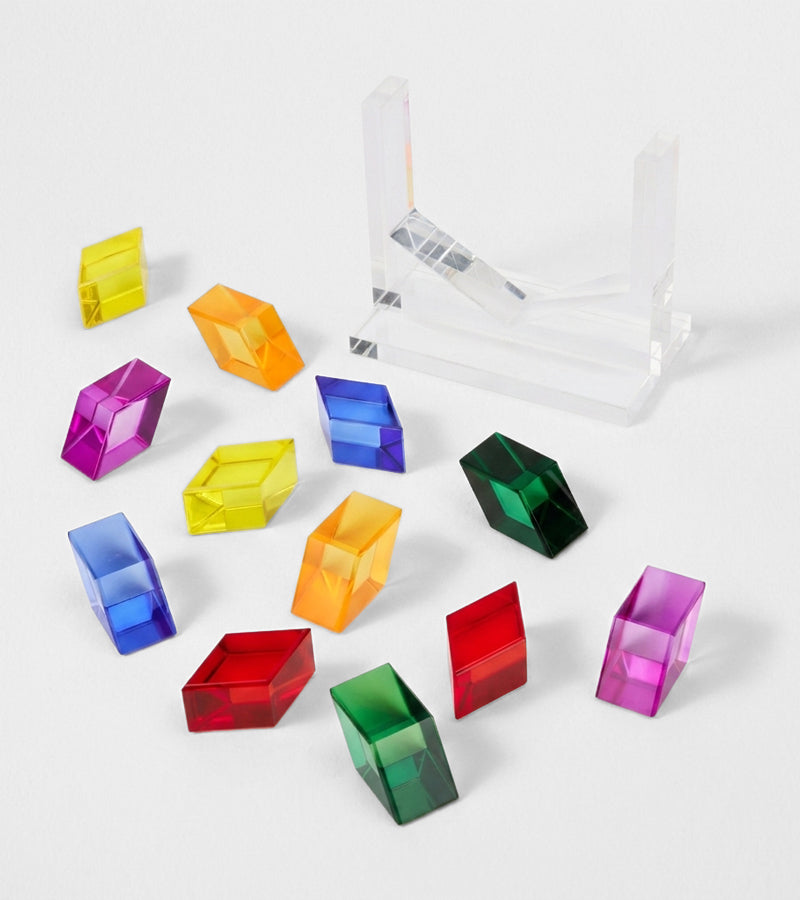 PrismArt jeu de bureau design puzzle translucide couleur