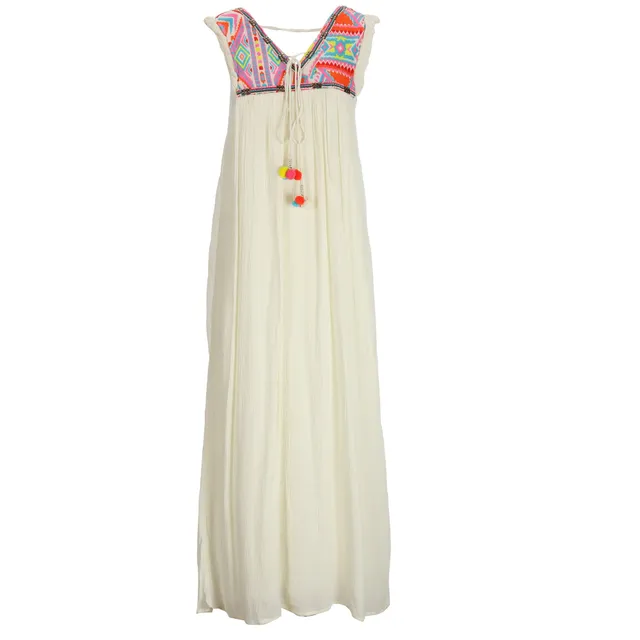Stokomani Mode Robe Longue Goa Femme Fluide