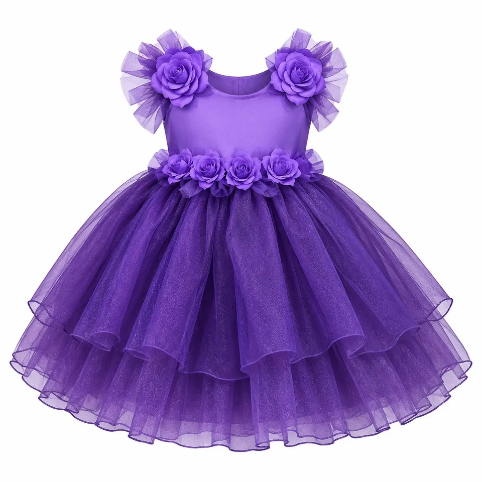Stokomani Fêtes et cérémonies jupon Halloween violet 25 cm polyester