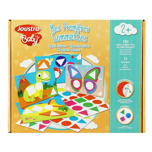 Stokomani Scolaire atelier gommettes géométriques kit créatif enfant