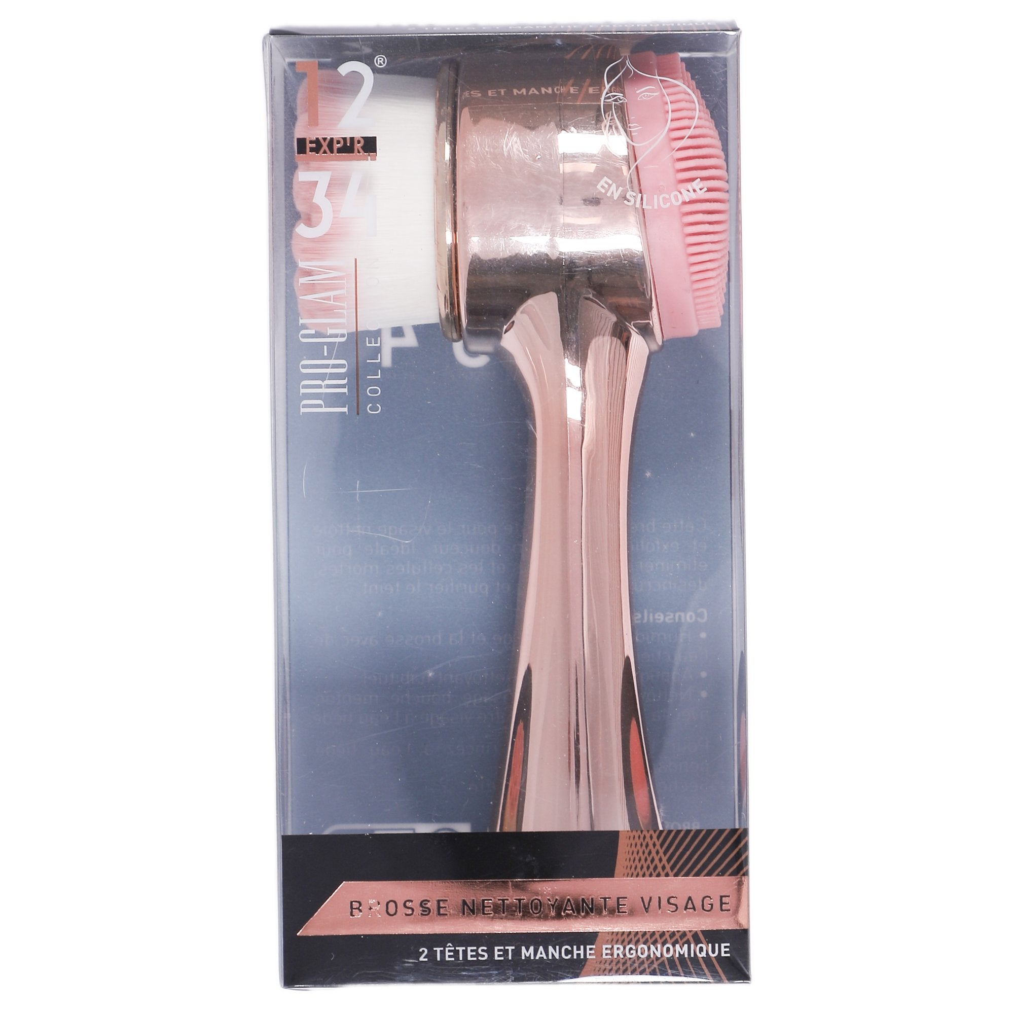 Stokomani brosse nettoyante visage exfoliante manuelle