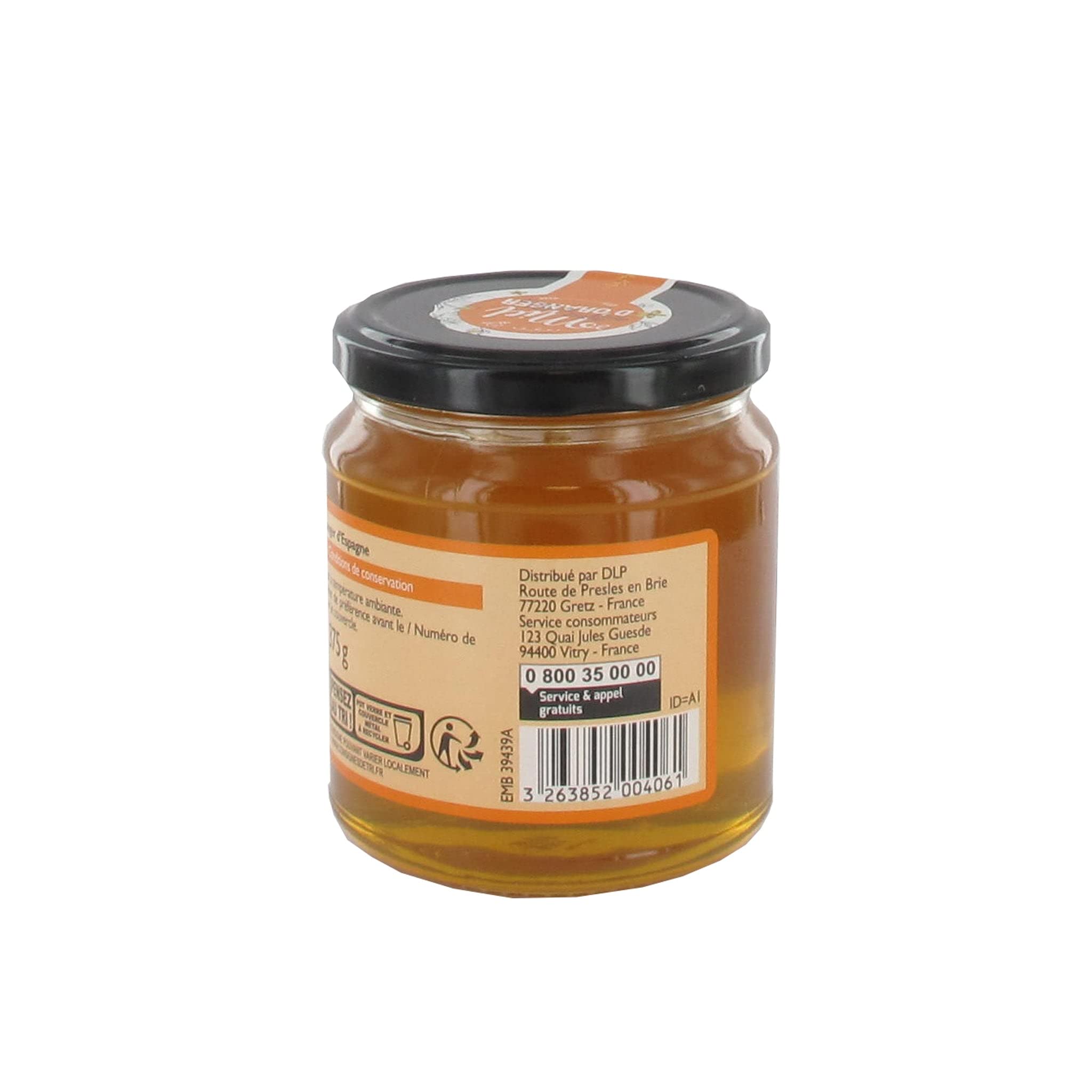 Leader Price Desserts miel d’oranger 375g