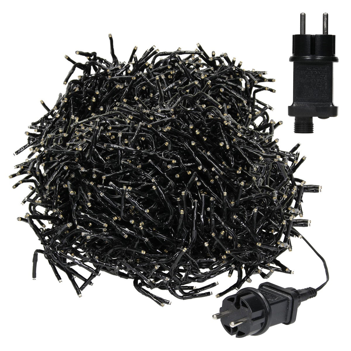 ECD Germany guirlande LED 14,9 m blanc chaud 1152 LED extérieur