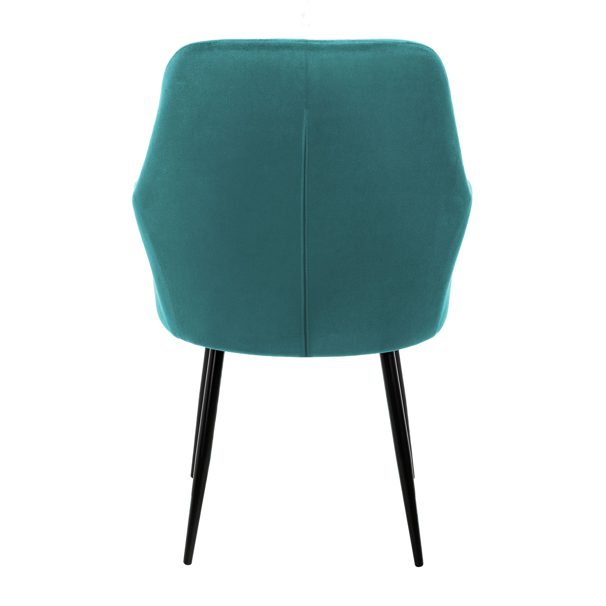 ECD Germany Möbel Lot 6 Chaises Velours Pétrole