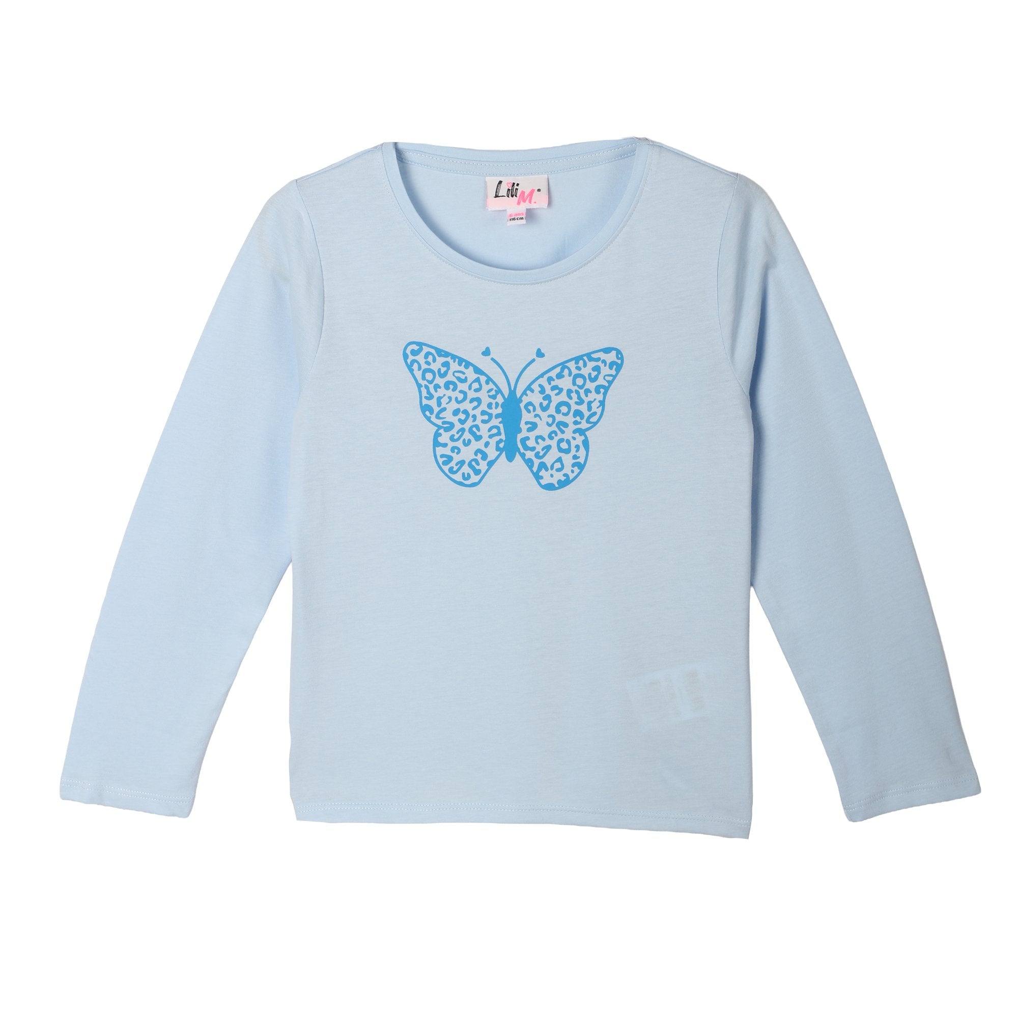 Stokomani Mode Tee-shirt bleu enfant 03A coton