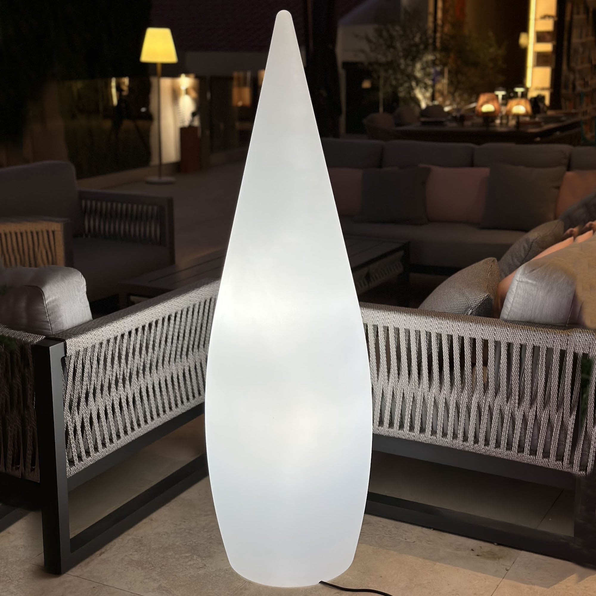 Red Deco Classy W150 H150cm lampadaire filaire E27 puissant
