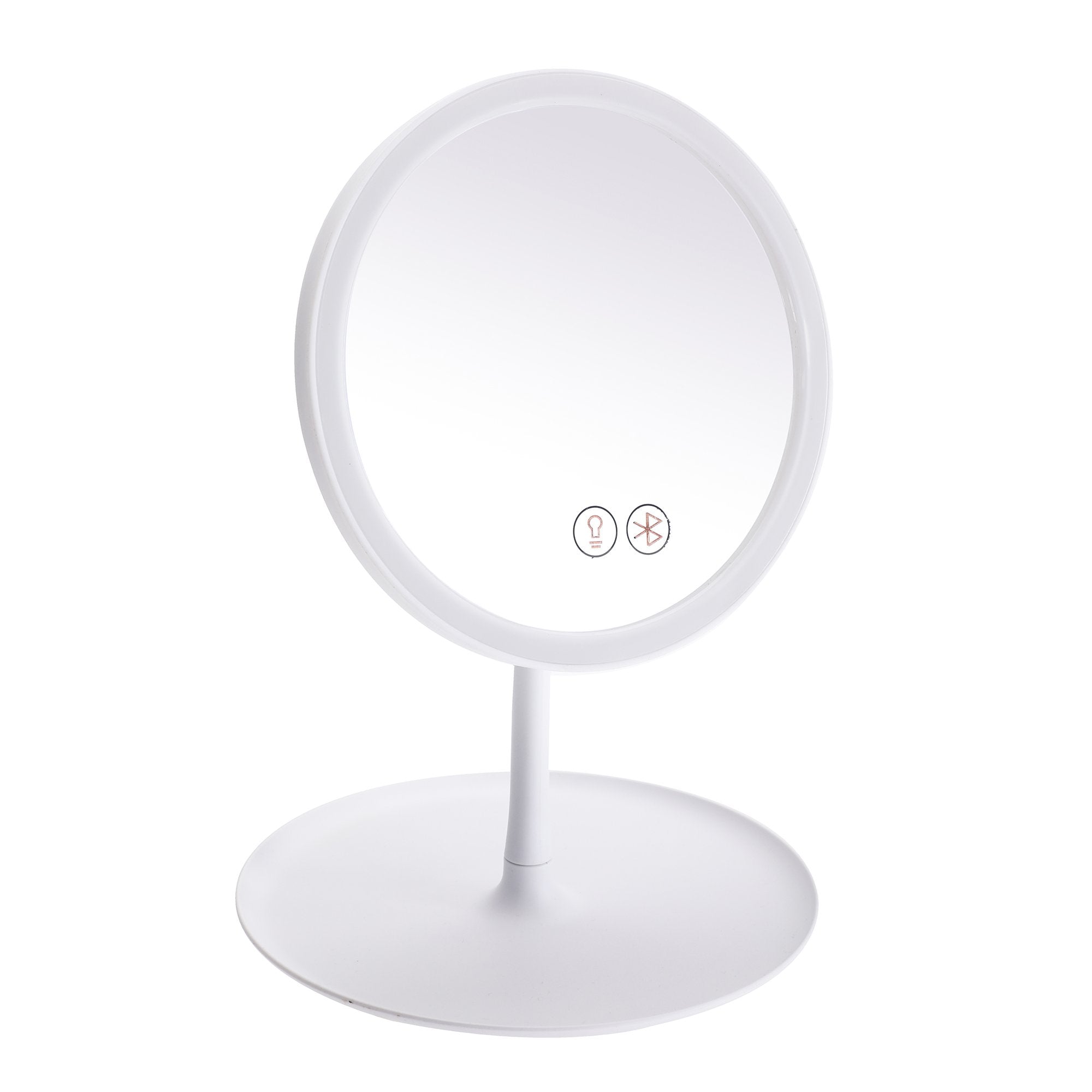 Stokomani Hightech miroir enceinte Bluetooth LED USB