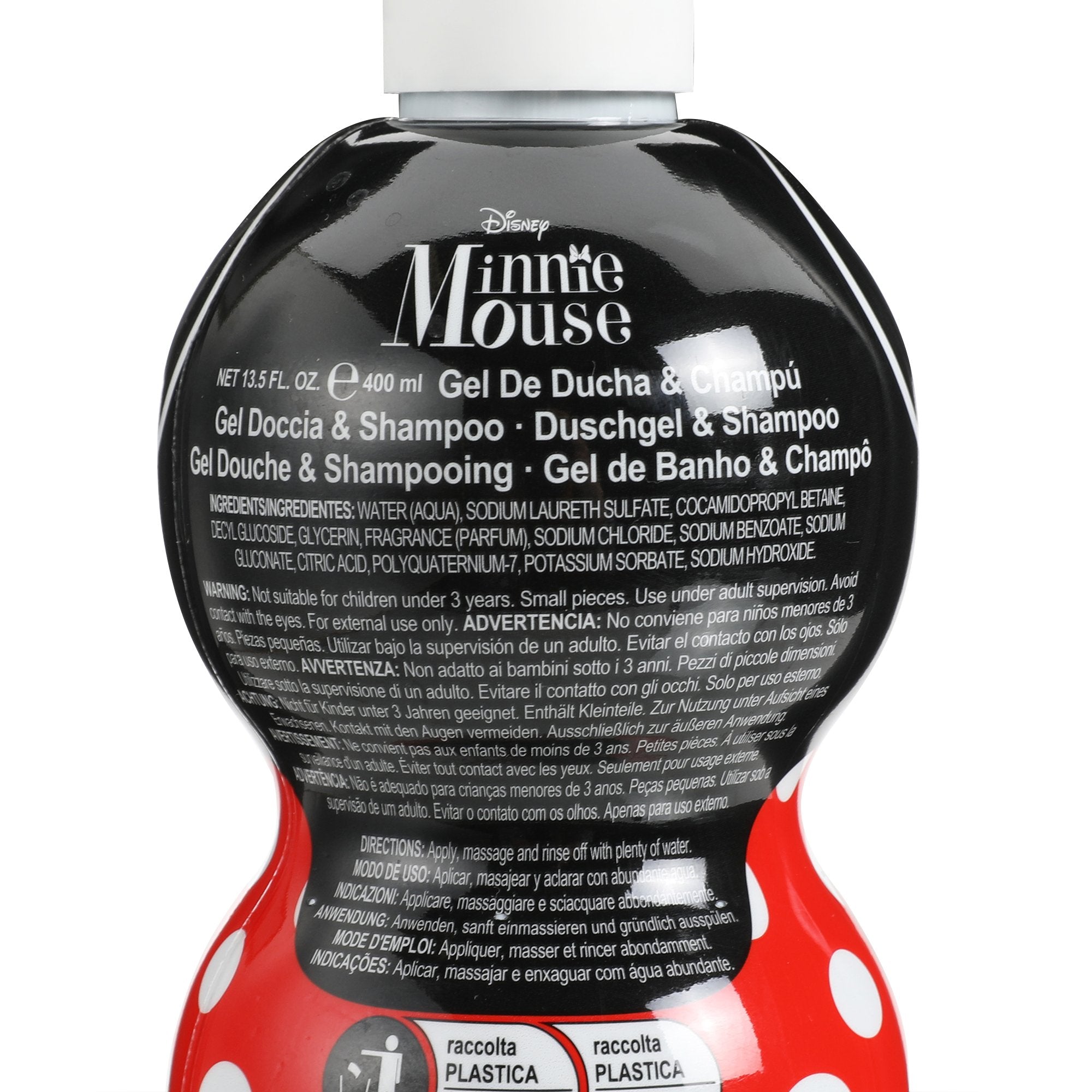Disney Minnie gel douche et shampoing 2en1 enfant
