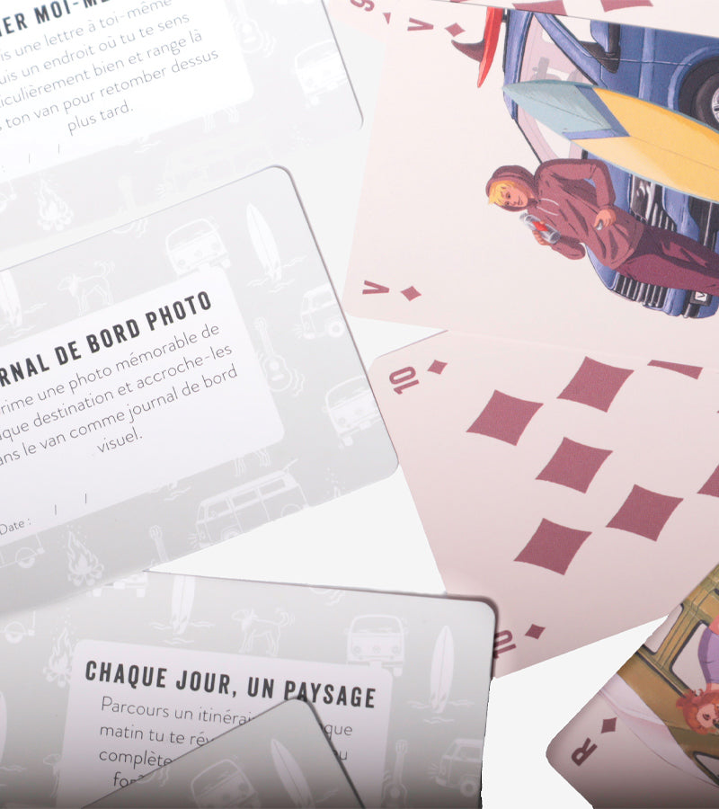 L'avant gardiste Fun & Jeux Challenges voyage Vanlife jeu valise