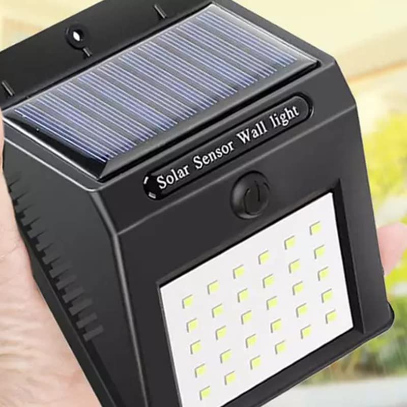 Shop-Story Maison Solarna Applique Murale Solaire 30 LED Noire