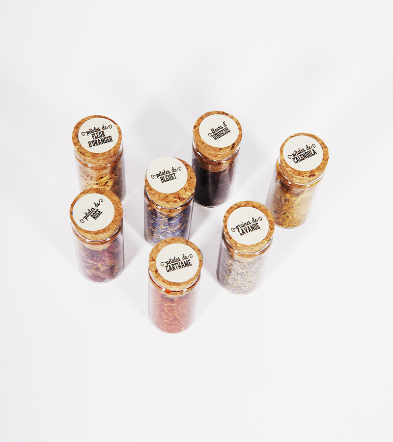 L'avant gardiste L'épicerie Coffret découverte 7 fleurs comestibles