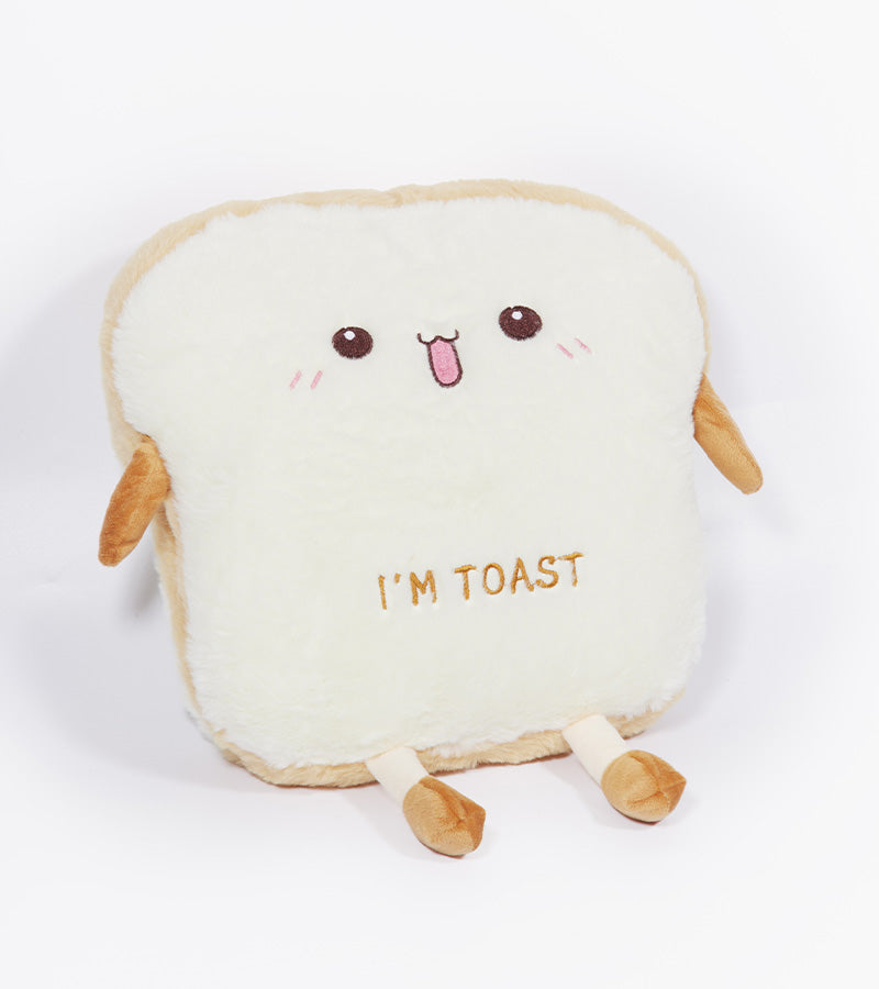 L'avant gardiste Cocooning Coussin toast kawaii brunch