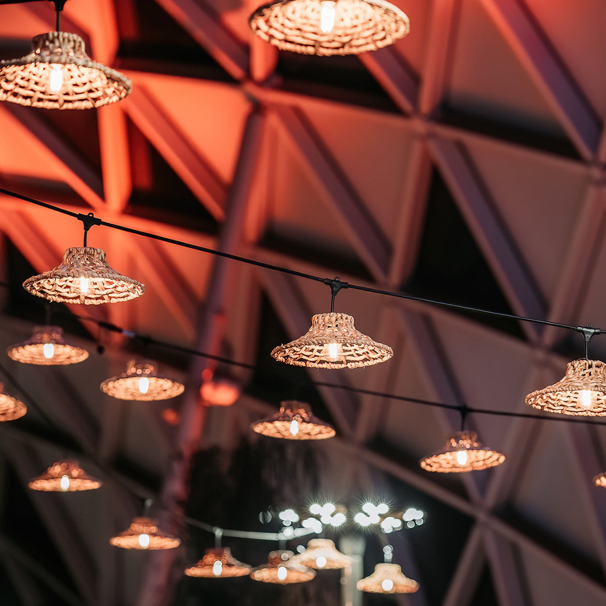 Red Deco Moorea Light 6m guirlande bohème 7 LED
