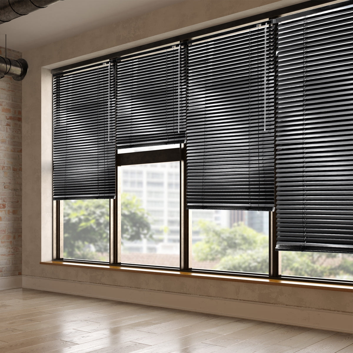 ECD Germany store jalousie aluminium noir 110x175 cm
