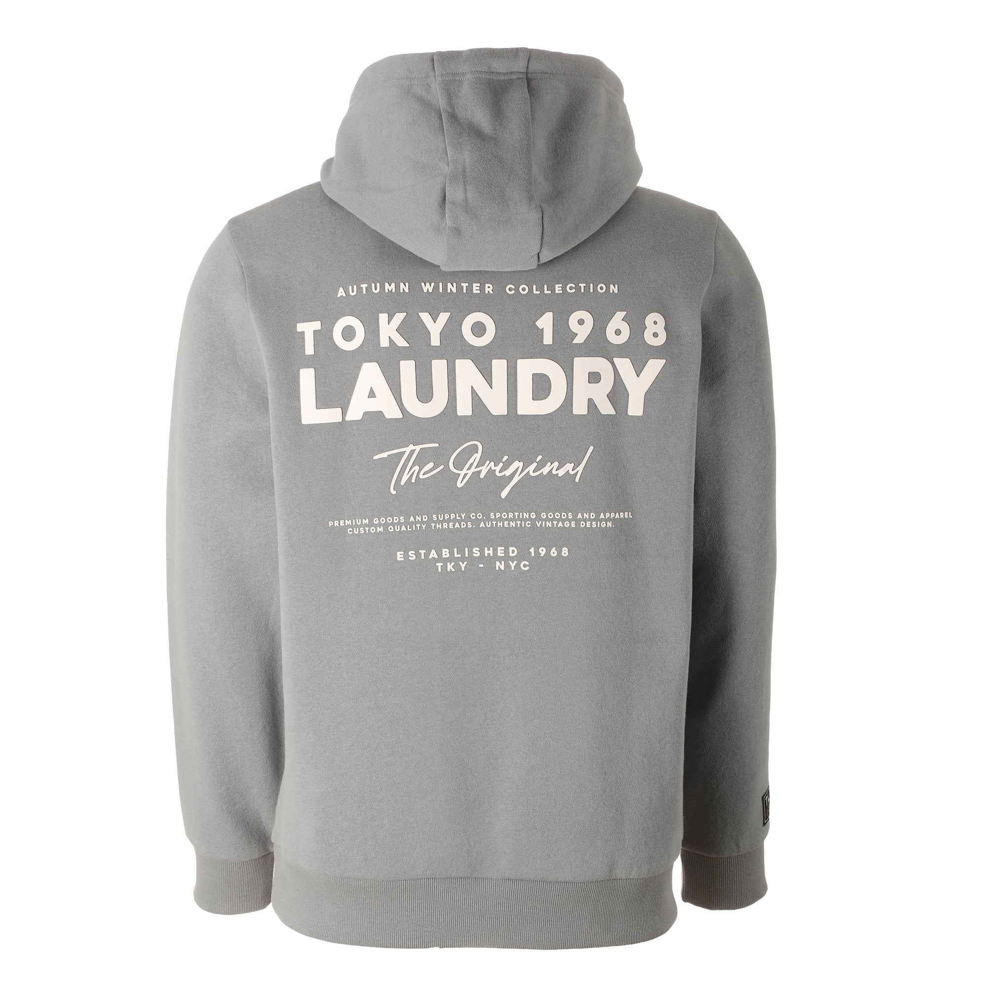 Sweat à capuche gris homme coton taille S à XXL