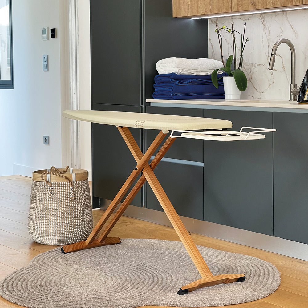 Red Deco Taiga table à repasser bois 130x47cm réglable