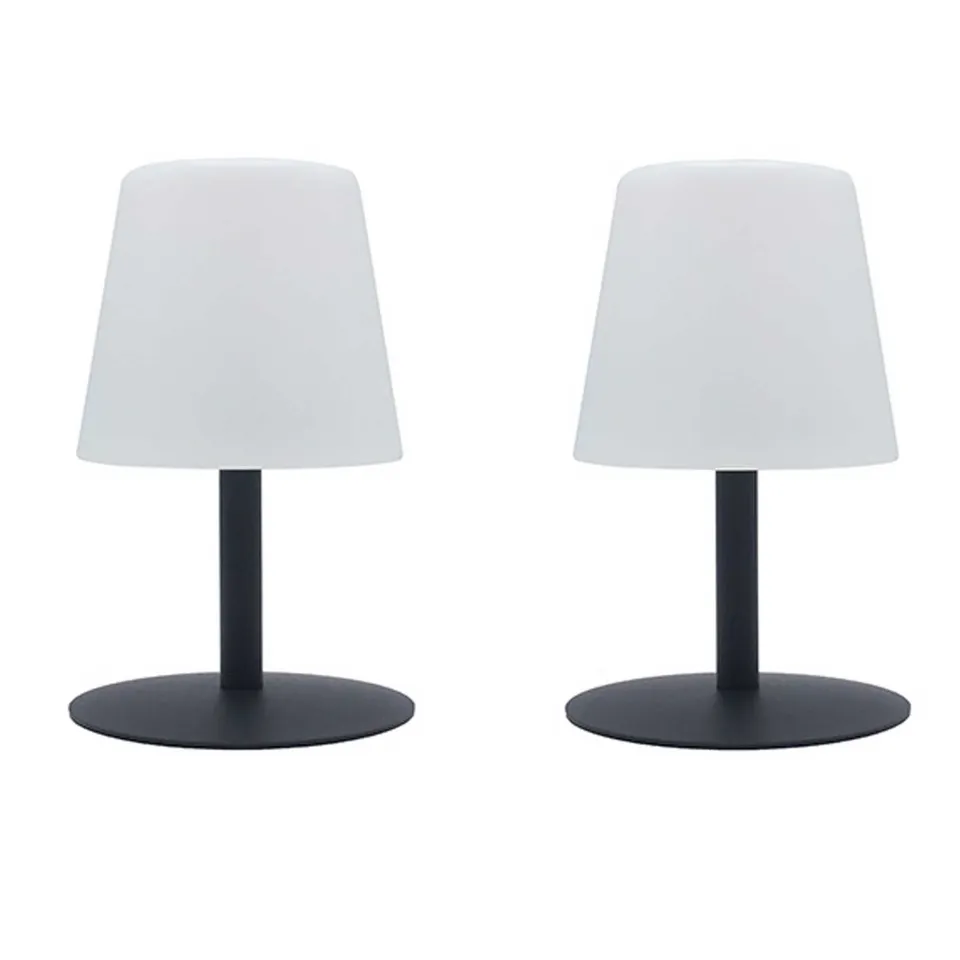 Red Deco Standy Mini Rock lampe sans fil gris lot 2 dimmable