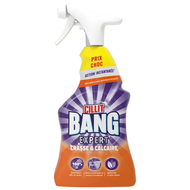 Stokomani Maison Pistolet nettoyant crasse et calcaire spray