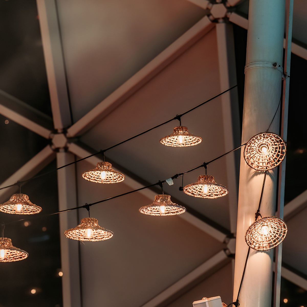 Red Deco Moorea Light 6m guirlande bohème 7 LED