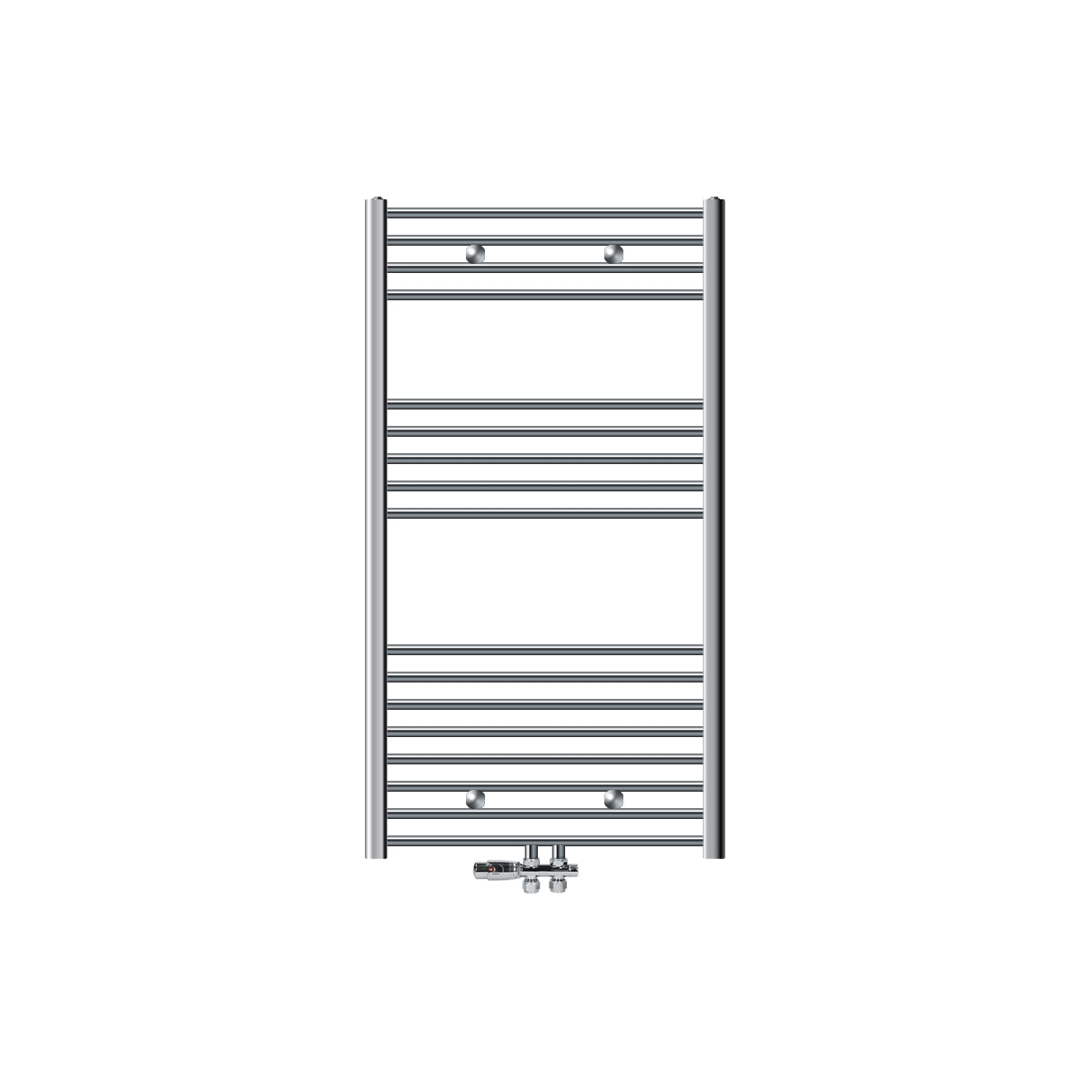 ECD Germany radiateur salle de bain chromé 750x1200 mm