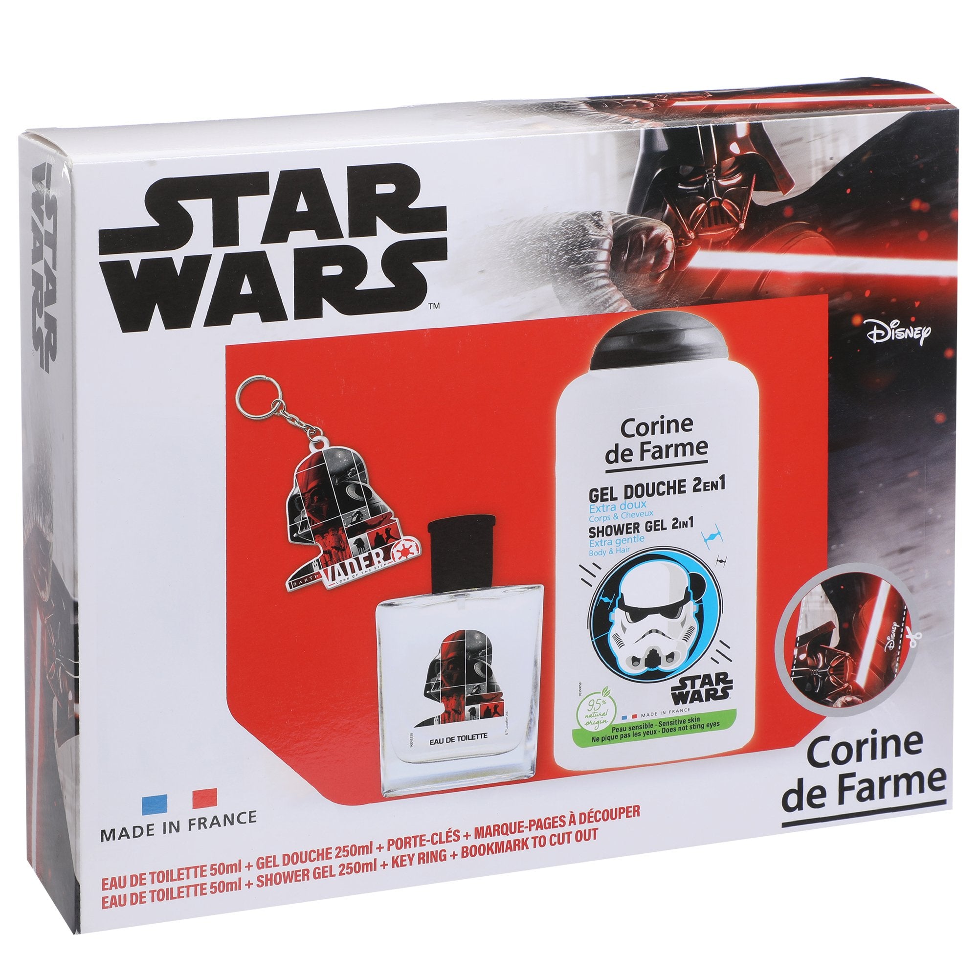 Star Wars coffret beauté eau de toilette 50ml gel douche