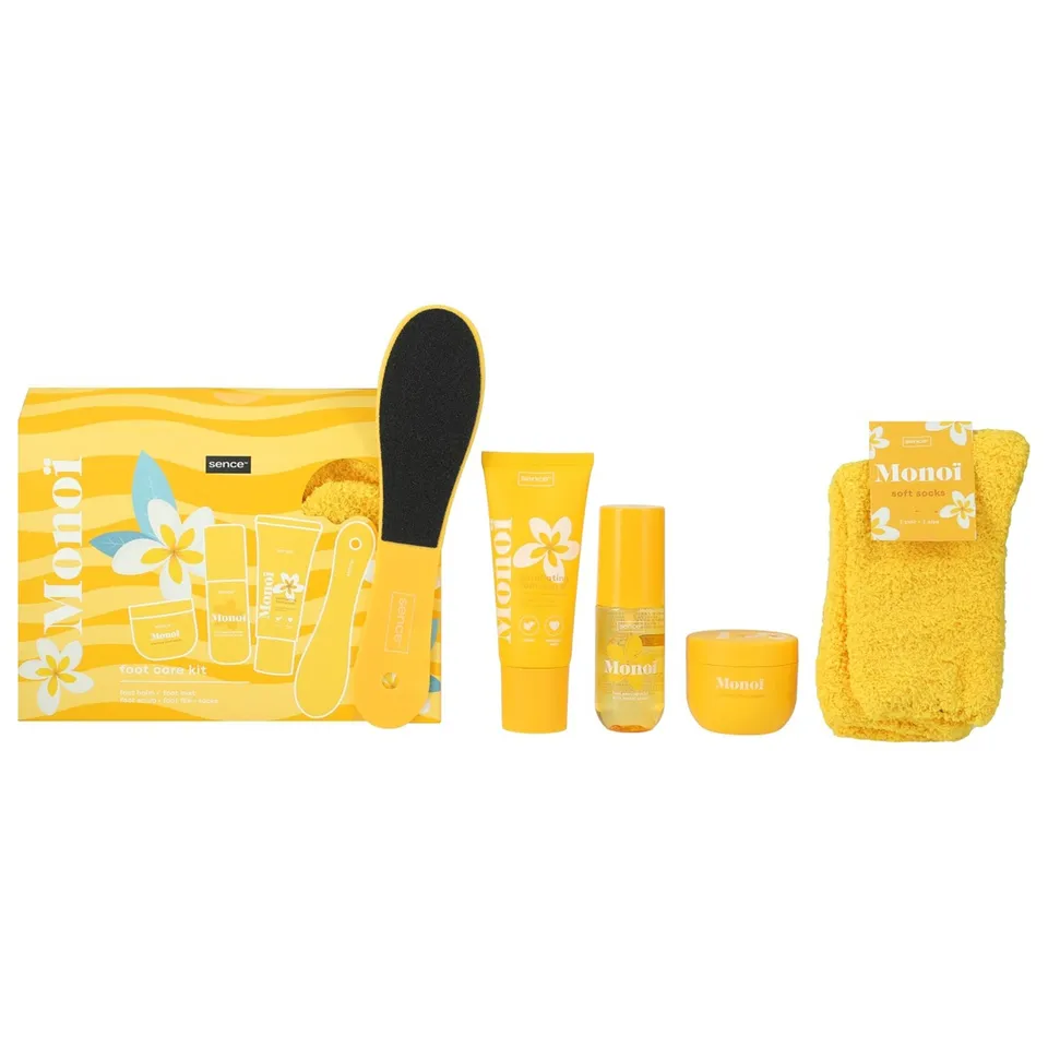 Stokomani Coffret soin des pieds monoï Sence 5 pièces