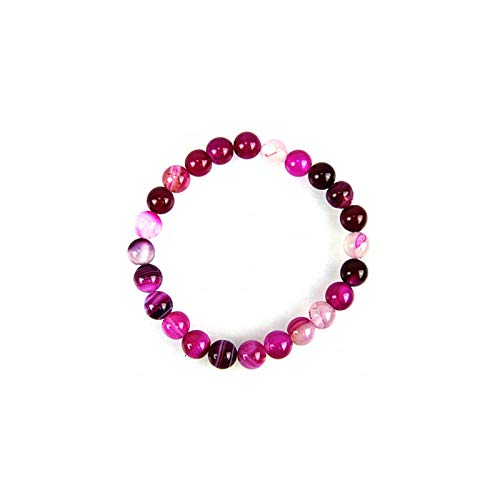 Shop-Story Bracelet amour agate rose pierre