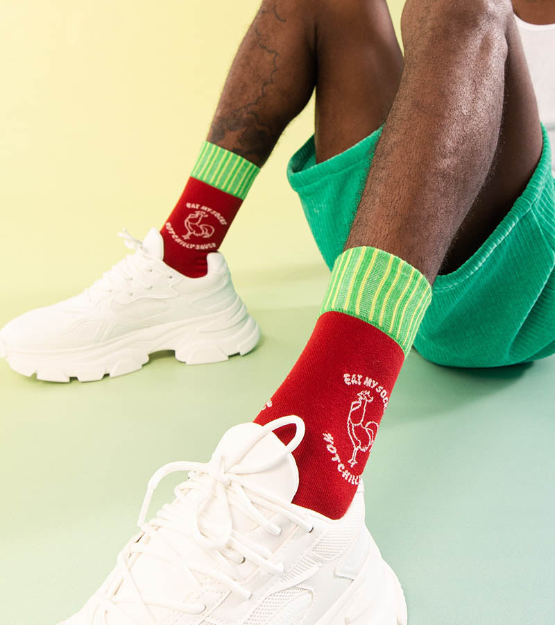 L'avant gardiste Lifestyle & Fun chaussettes Hot Sauce mixte