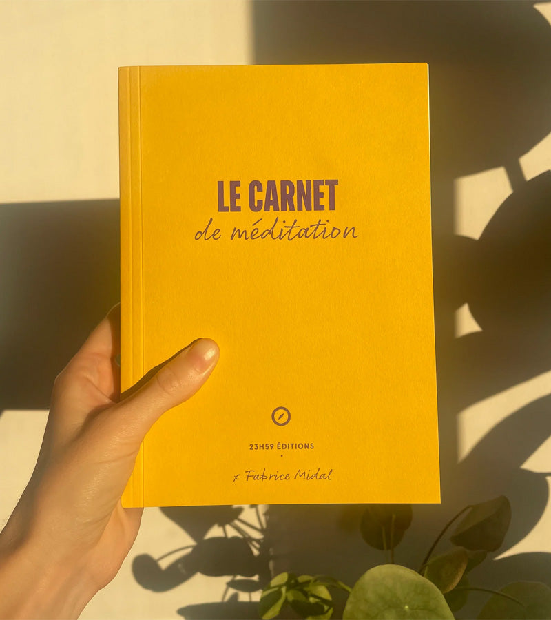 L'avant gardiste carnet de méditation bien-être France