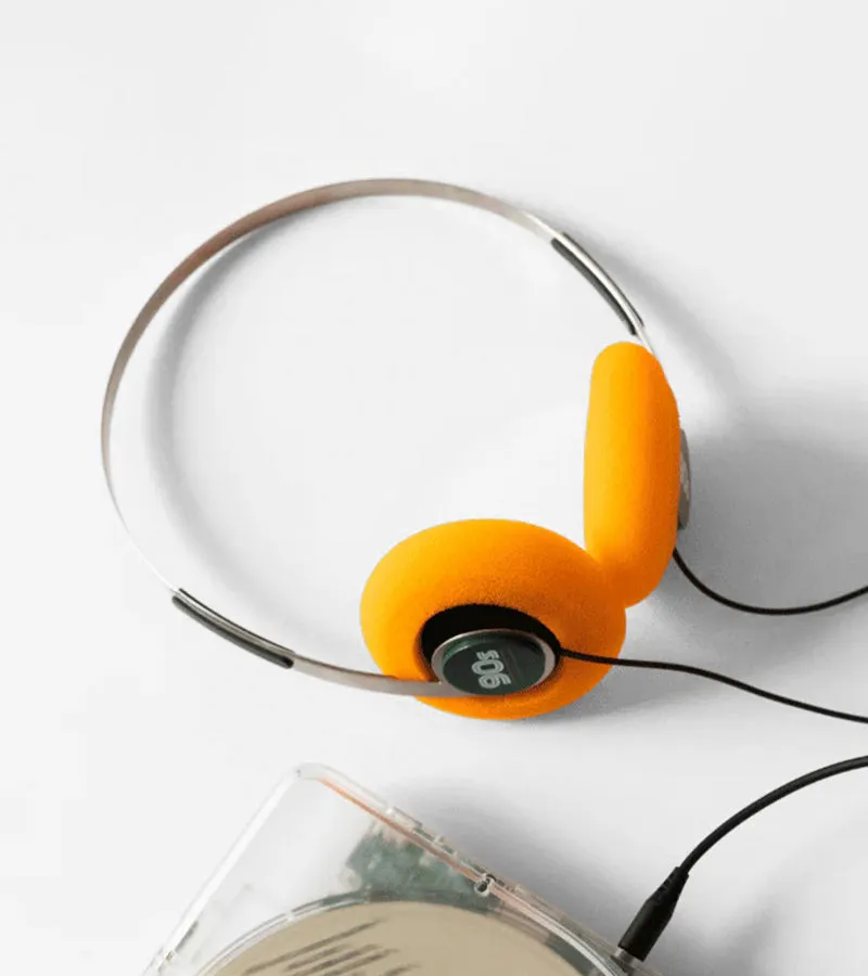 L'avant gardiste Dork casque audio rétro vintage années 80