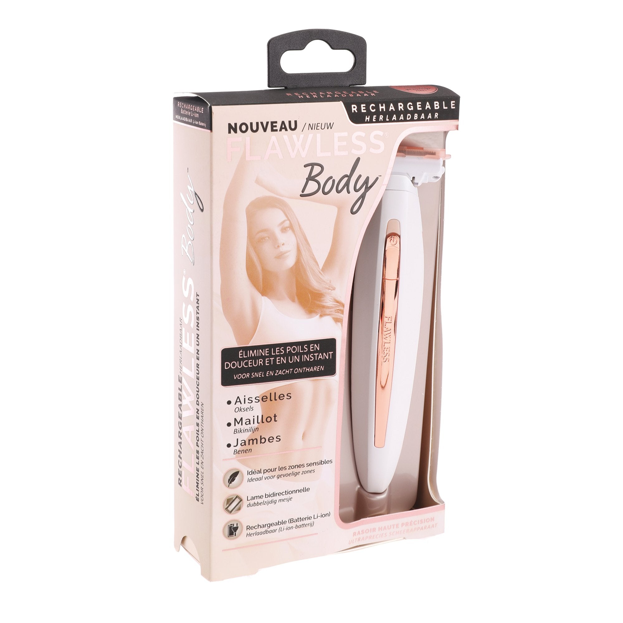 Stokomani rasoir corps Finishing Touch rechargeable