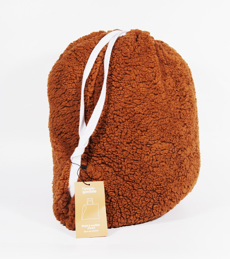 L'avant gardiste Cocooning plaid oreilles d'ours doux chaud