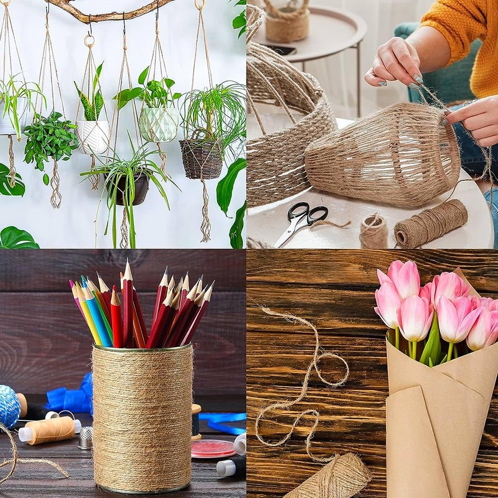 Shop-Story Maison ficelle jute naturelle 2 mm x 40 m brune