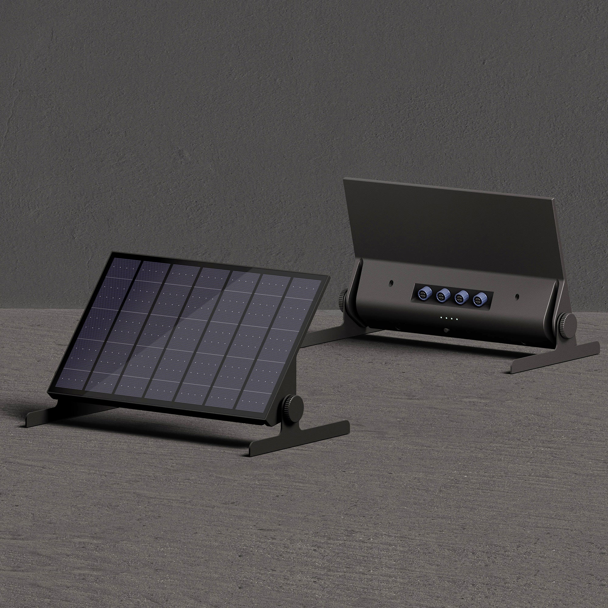 Red Deco Elektron accessoires station charge solaire 4 ports