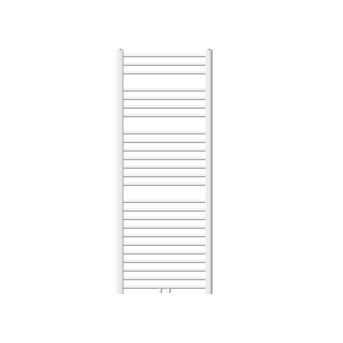 Sahara sèche-serviettes 600x1500 mm blanc droit raccord central