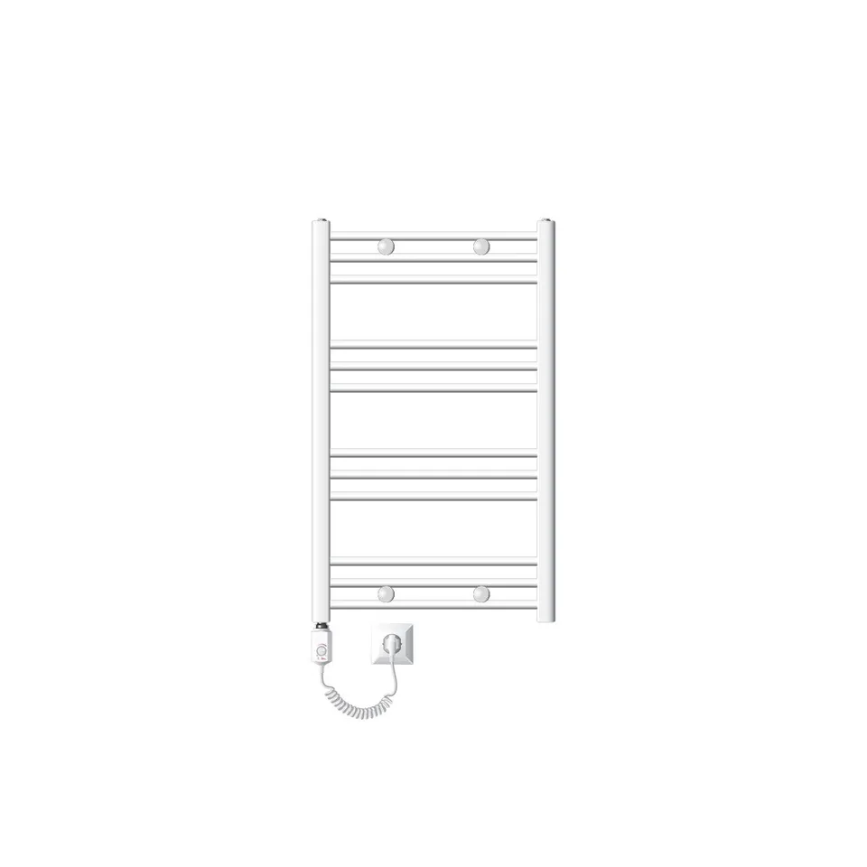 ECD Germany Heizungen sèche-serviettes blanc 300W 600x800 mm
