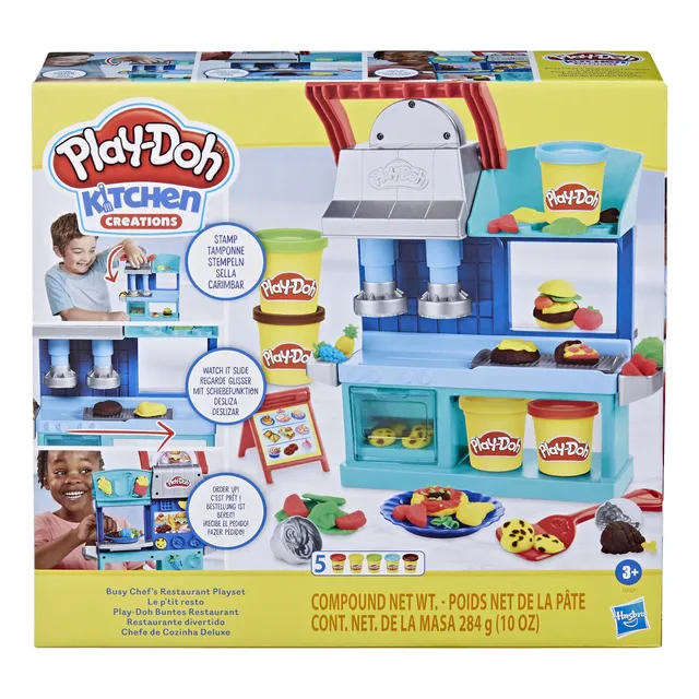 Play-Doh Le P'tit Resto pâte à modeler coffret 2-4 ans