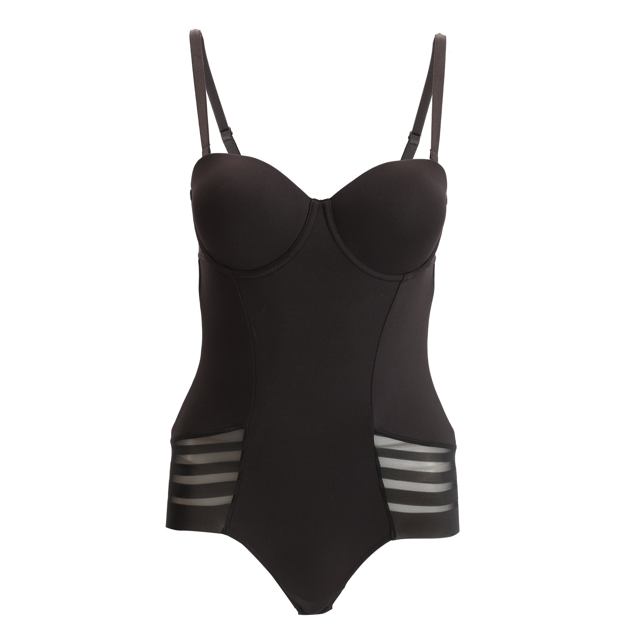 Body gainant noir lingerie femme sculptant 90C
