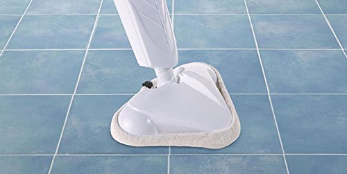 Shop-Story Maison lot 5 lingettes microfibres balai vapeur blanc