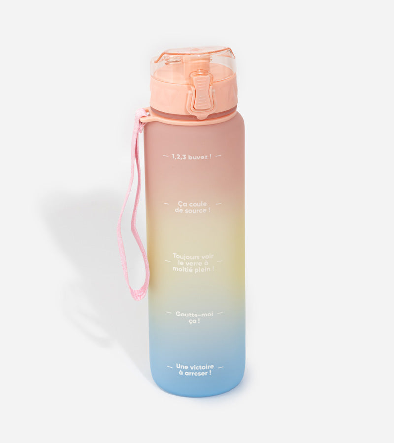 L'avant gardiste Outdoor gourde graduée Moodtivation 1 litre