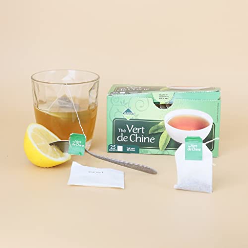 Leader Price thé vert 40g petit-déjeuner