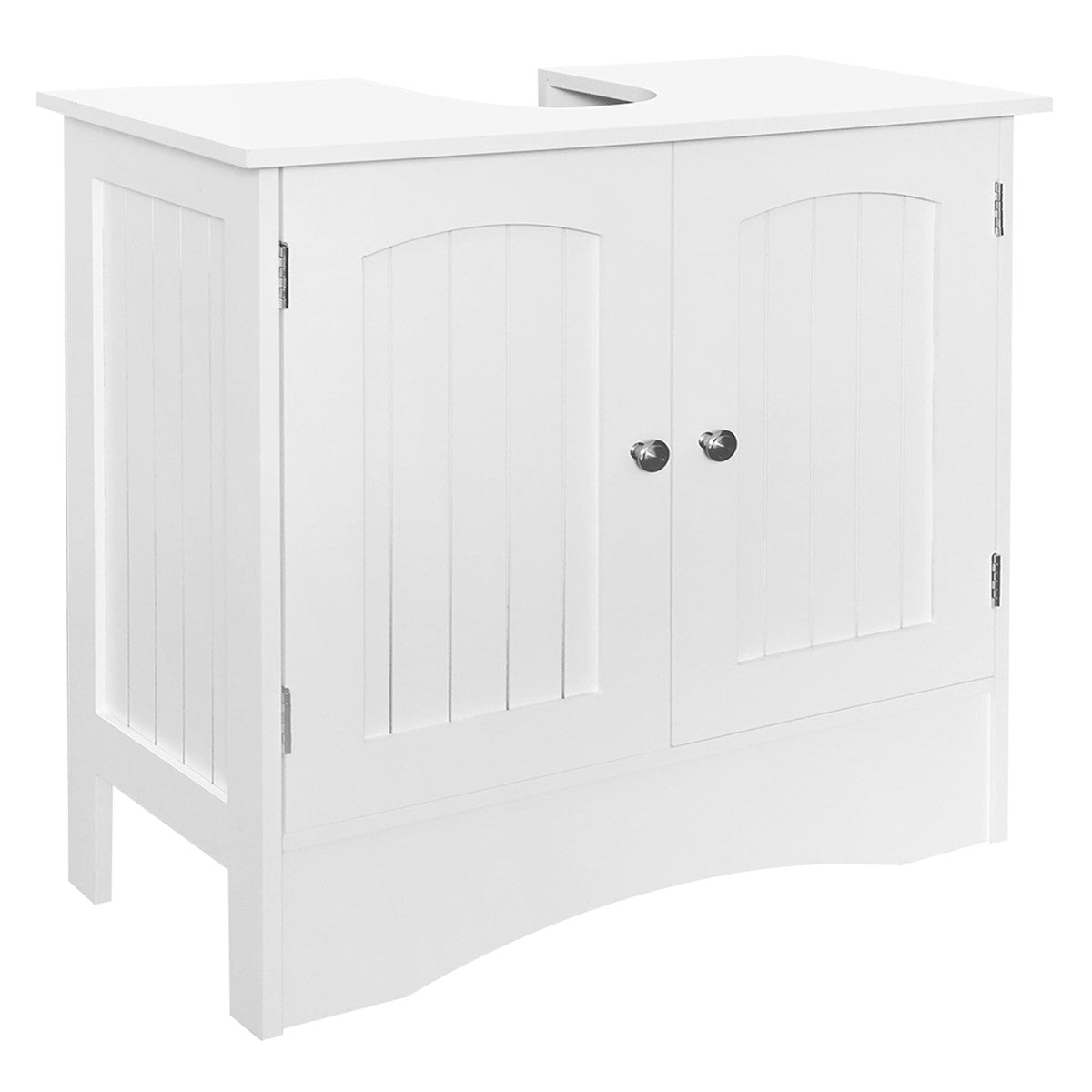 ECD Germany Möbel meubles salle de bain blanc 4 pcs ML-Design