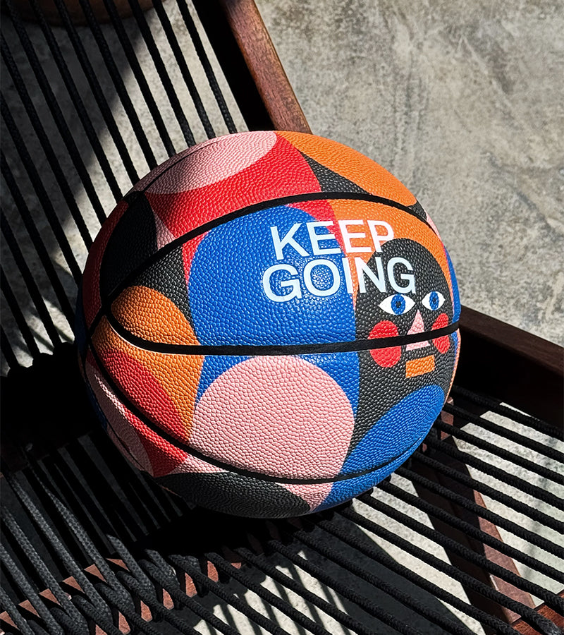 L'avant gardiste Objets déco Ballon basket KEEP GOING