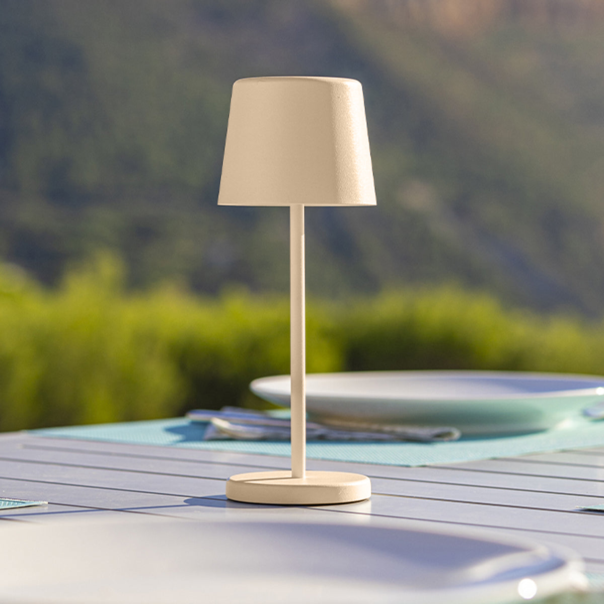 Red Deco Kelly Mini Sand lampe sans fil beige 22cm