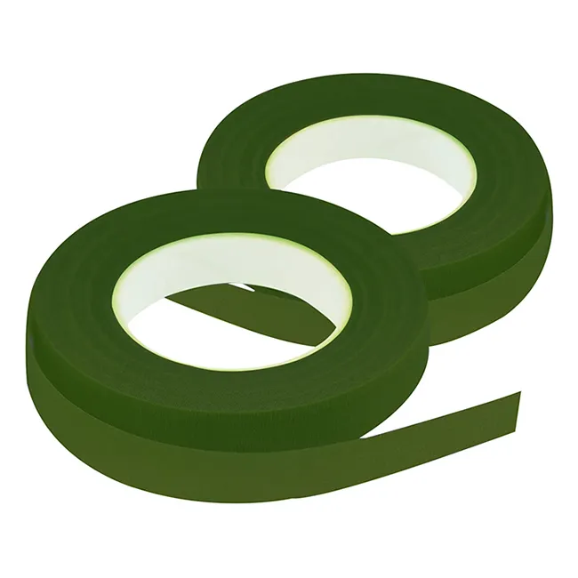 Safe Tool Gamme florale Ruban adhésif floral en crépon vert