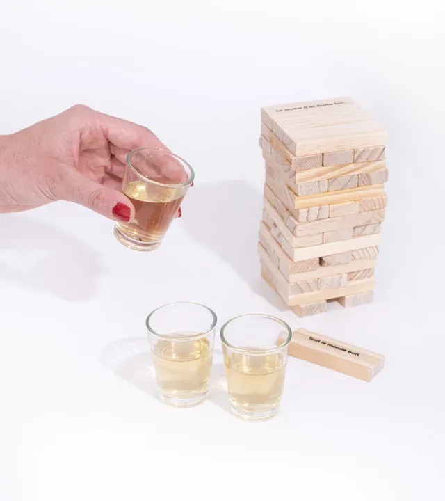 L'avant gardiste L'apéro Tour infernale jeu à boire adulte